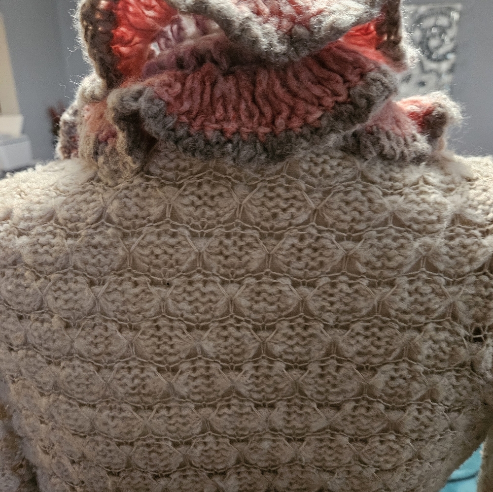 Free People Ruffled Open Front Cardigan - Picture 5 of 9
